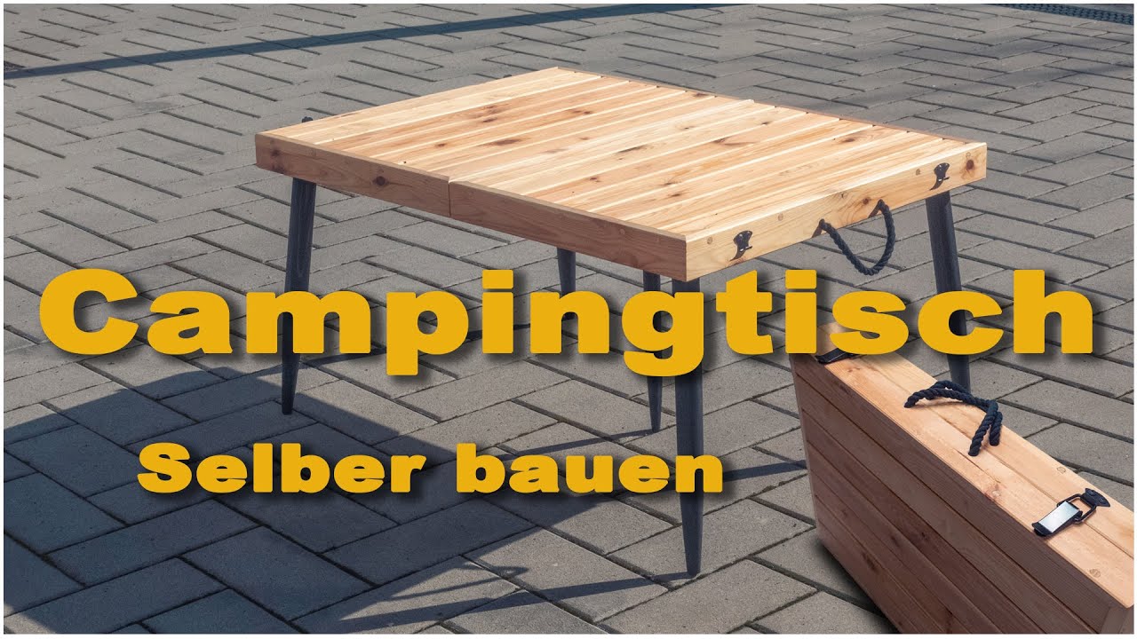 Vom Lattenrost zum klappbaren Campingtisch. ★ Ali Der Bastler ★