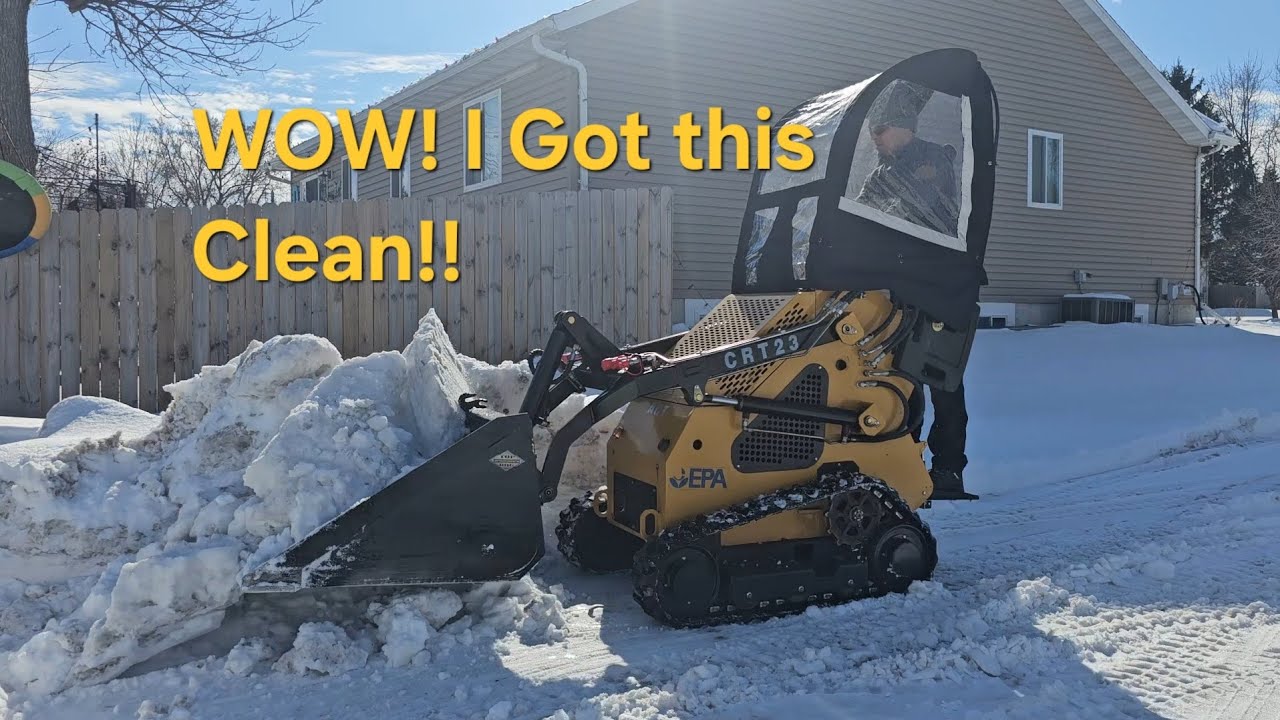 Relocating a Crust Pile, Mounds of Snow!