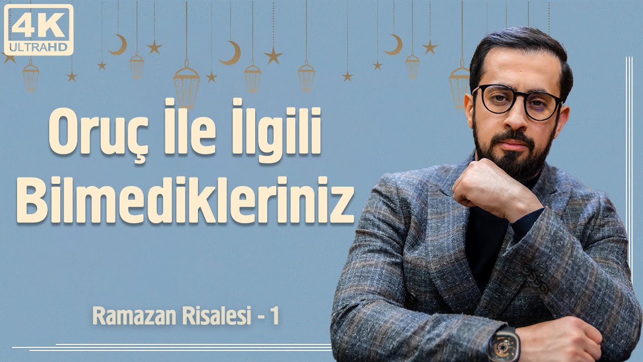Oruç İle İlgili Bilmedikleriniz - Ramazan Risalesi 1 - Şeair | Mehmet Yıldız @Hayalhanem
