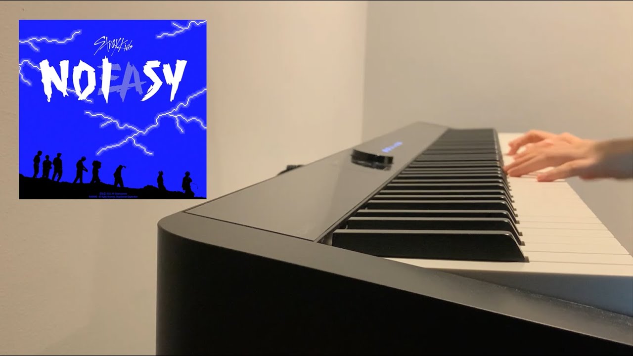 Stray Kids (Bang Chan, Hyunjin) - Red Lights 강박 Piano Cover | NO EASY