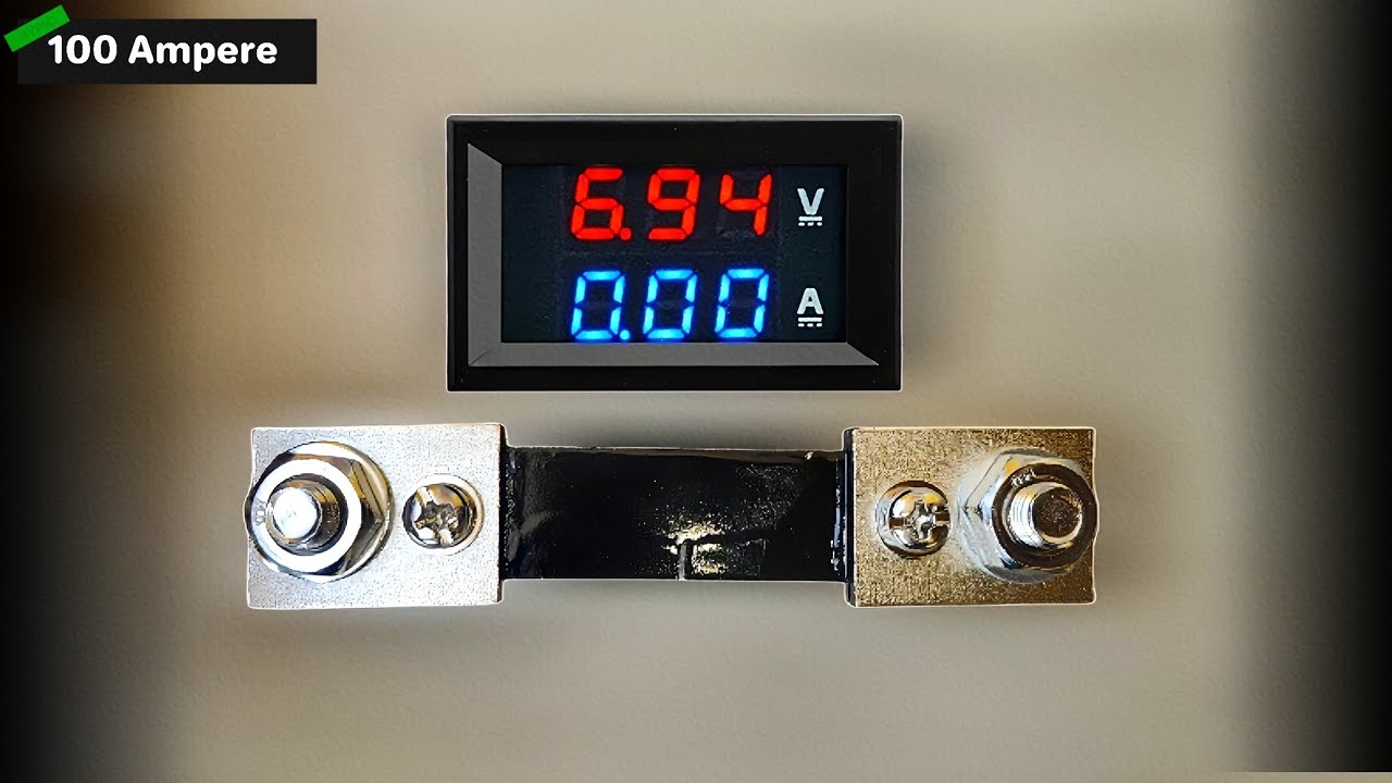 100A Digital Voltmeter Ammeter with Shunt | Unboxing, Testing, and Honest Review