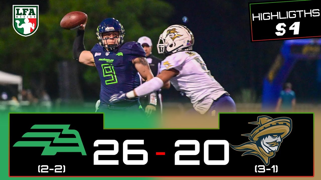 HIGHLIGHTS Arcángeles vs Caudillos, semana 4 /LFA 2025