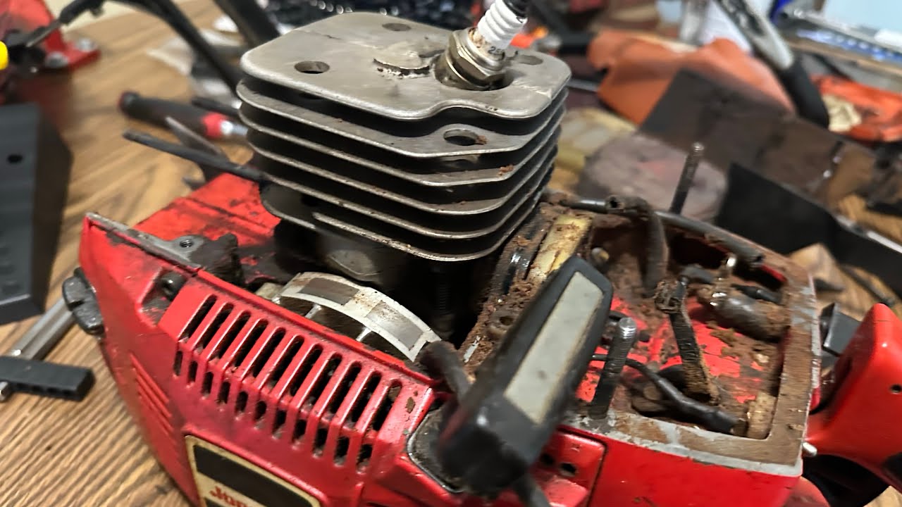 What happened to this poor jonsered 670???