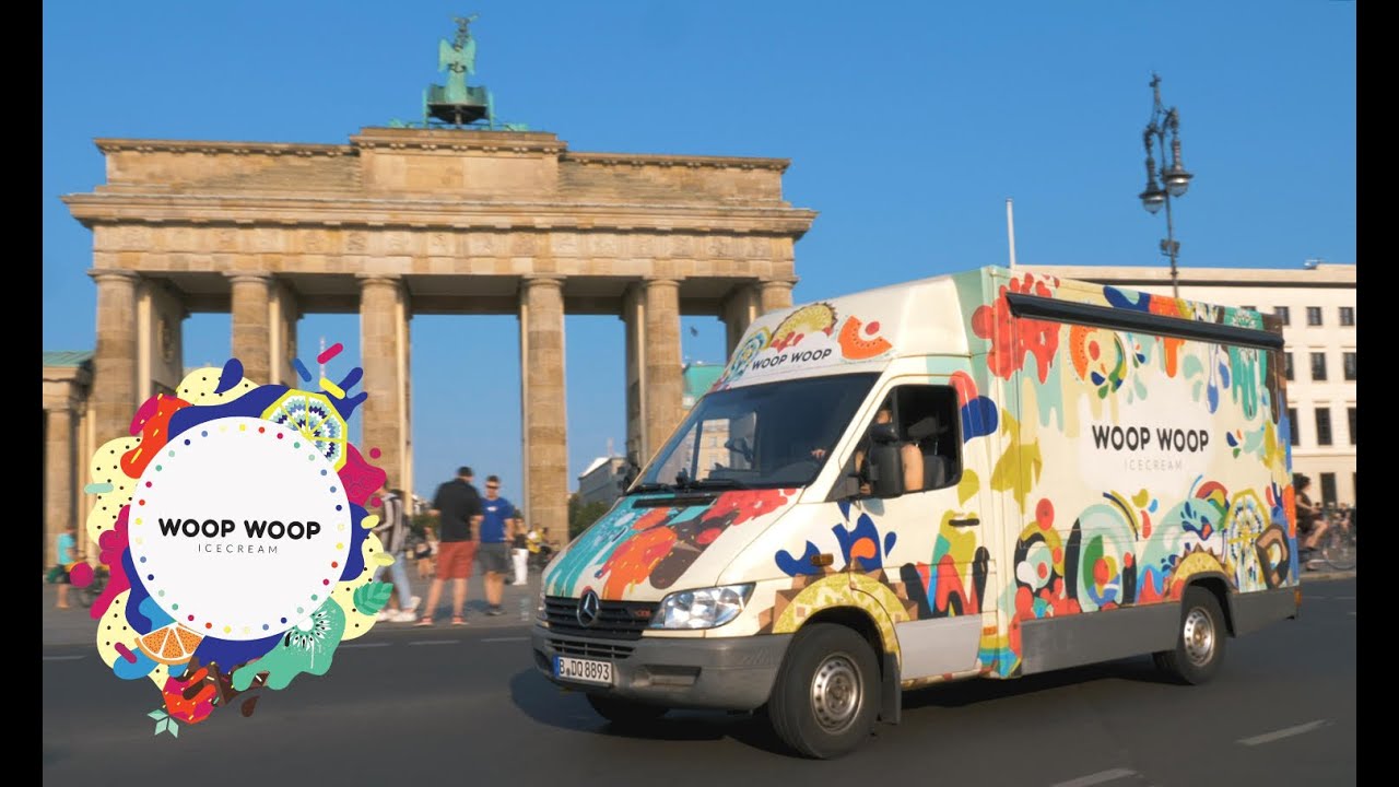 Der spektakulärste Eiswagen in Berlin - Woop Woop Ice Cream Foodtruck Catering