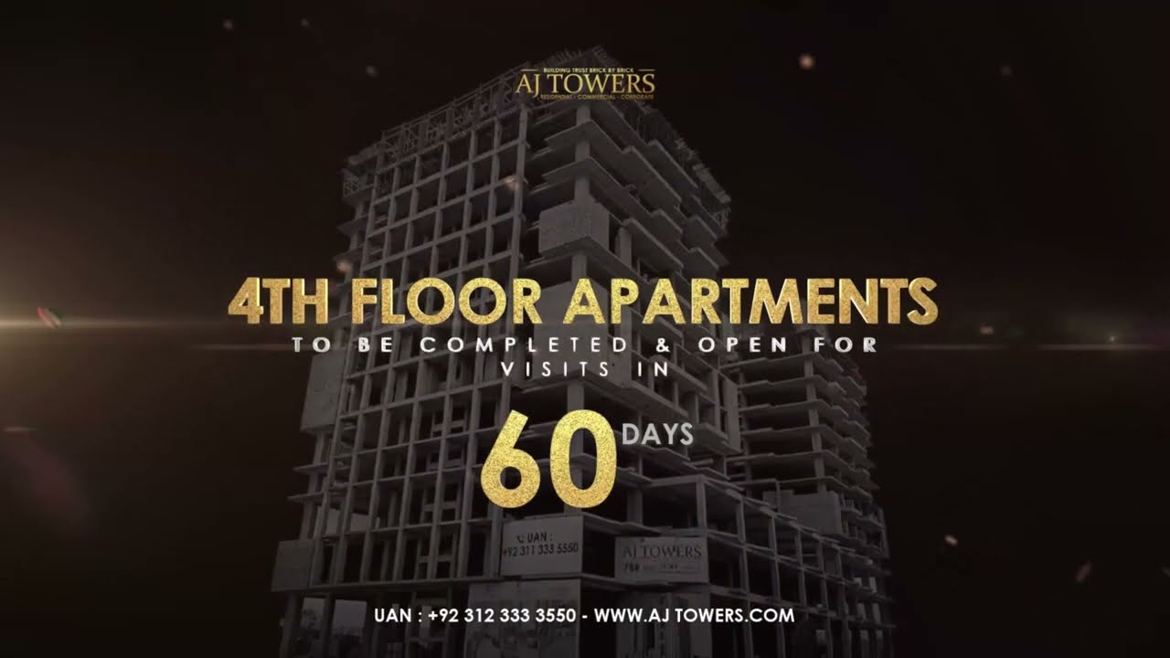AJ Towers Construction Update March 2023 | Gulberg Green Islamabad | Mega Project in Islamabad