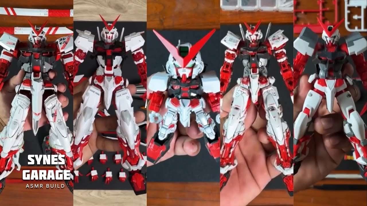 My Collections Gundam Astray Red Frame | ASMR BUILD | All Grade