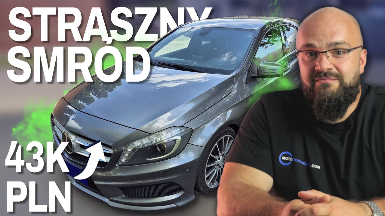 Czyżby pływał? - Mercedes A 180 1.6 Benzyna 122 KM 2013 rok 220000 km 43000 zł