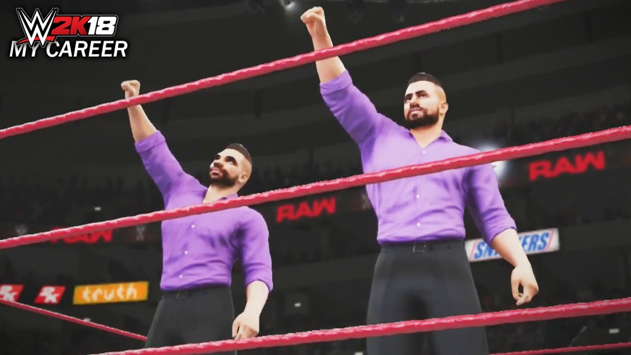 WWE 2K18 My Career Mode - Ep 93 - 2-On-1 HANDICAP MATCH!!