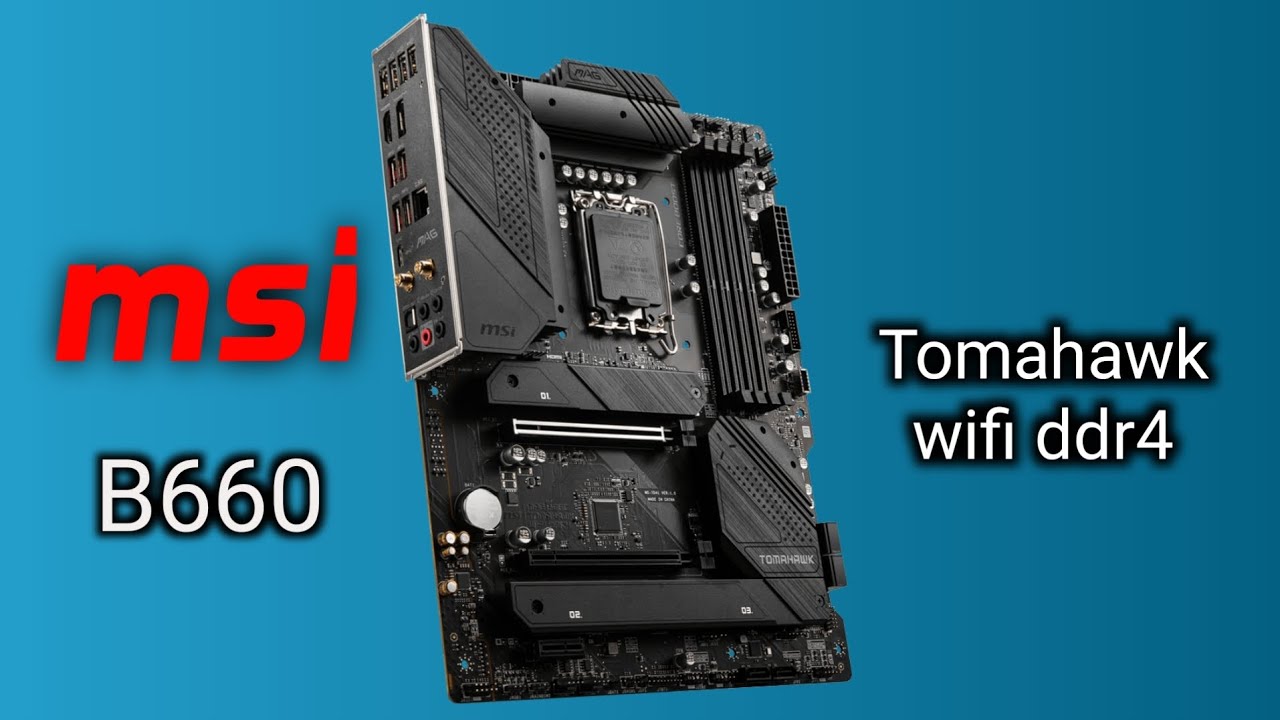 msi b660 tomahawk wifi ddr4 motherboard#lga1700#i5 12400f #unboxing #Techofficial