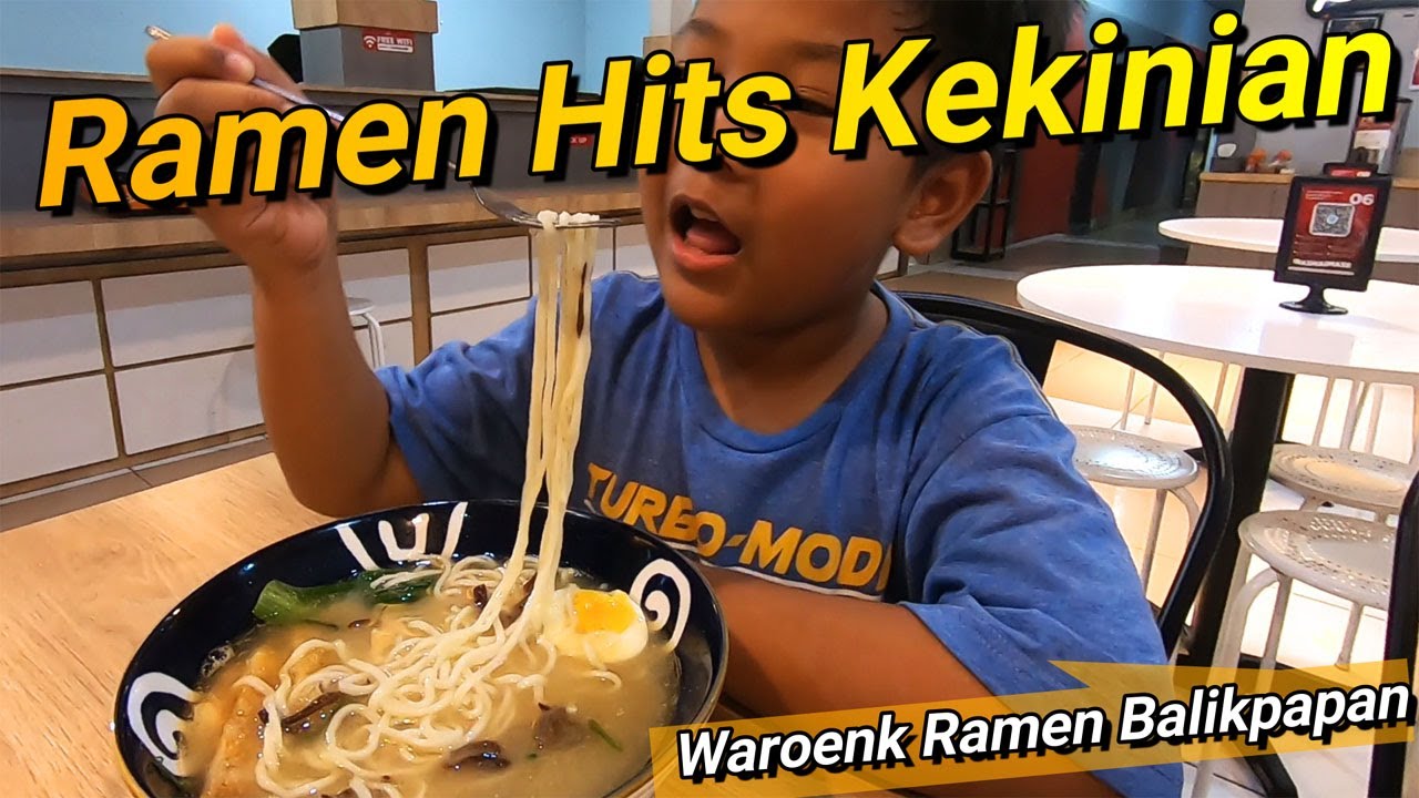 MENIKMATI RAMEN SAMBIL NONTON ANIME DI WAROENK RAMEN BALIKPAPAN | Makan Seru 147