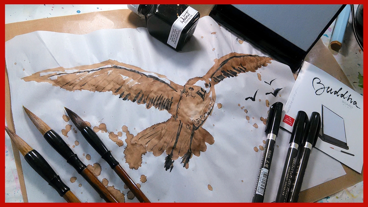 First Impression and Try Out With Chinese Brush Painting Smart Art Box