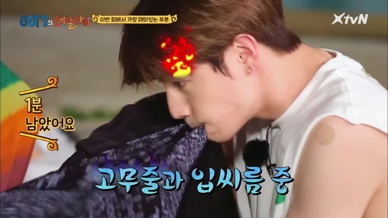 [eng sub][Ep.4] 외국팀 마크-뱀뱀의 바지입기! 뭔가 이상하지만 빨라..! (GOT7 Realthai)