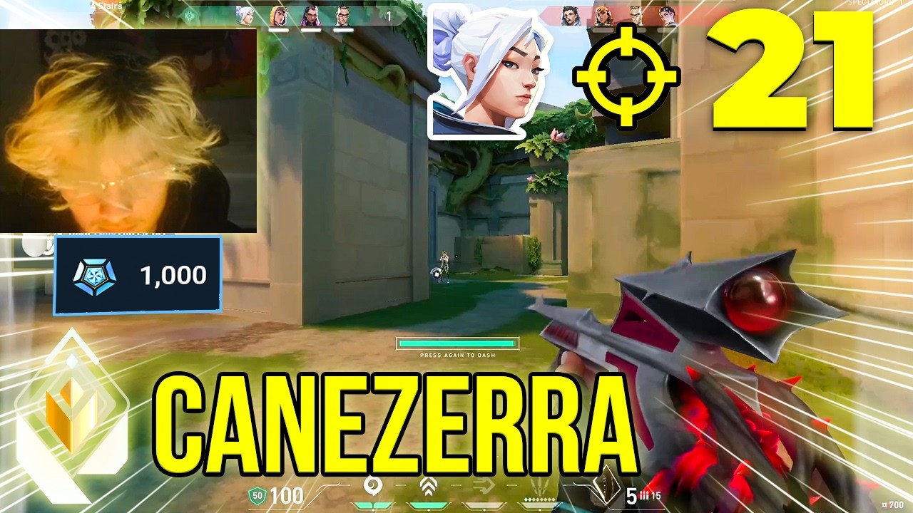 1000 очков Tracker на Lotus 😤 Canezerra доминирует в Radiant Lobby на Jett | BLACKTHORN Bundle