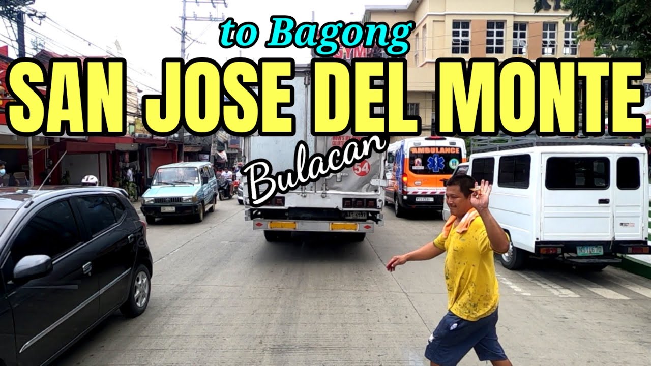 driving from SAN JOSE DEL MONTE BULACAN to BAGONG SAN JOSE DEL MONTE Bulacan / 🇵🇭
