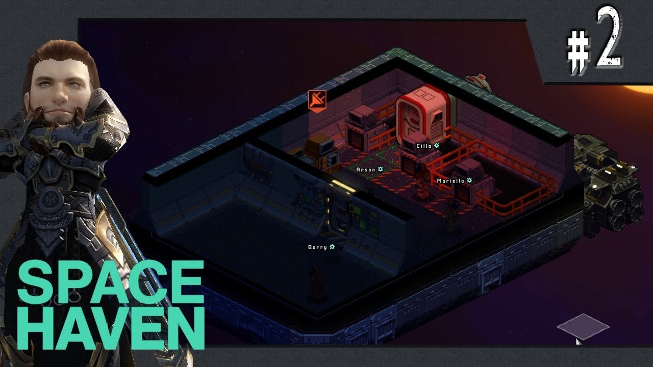 Building a New Ship! // Space Haven [Kickstarter Alpha] #2