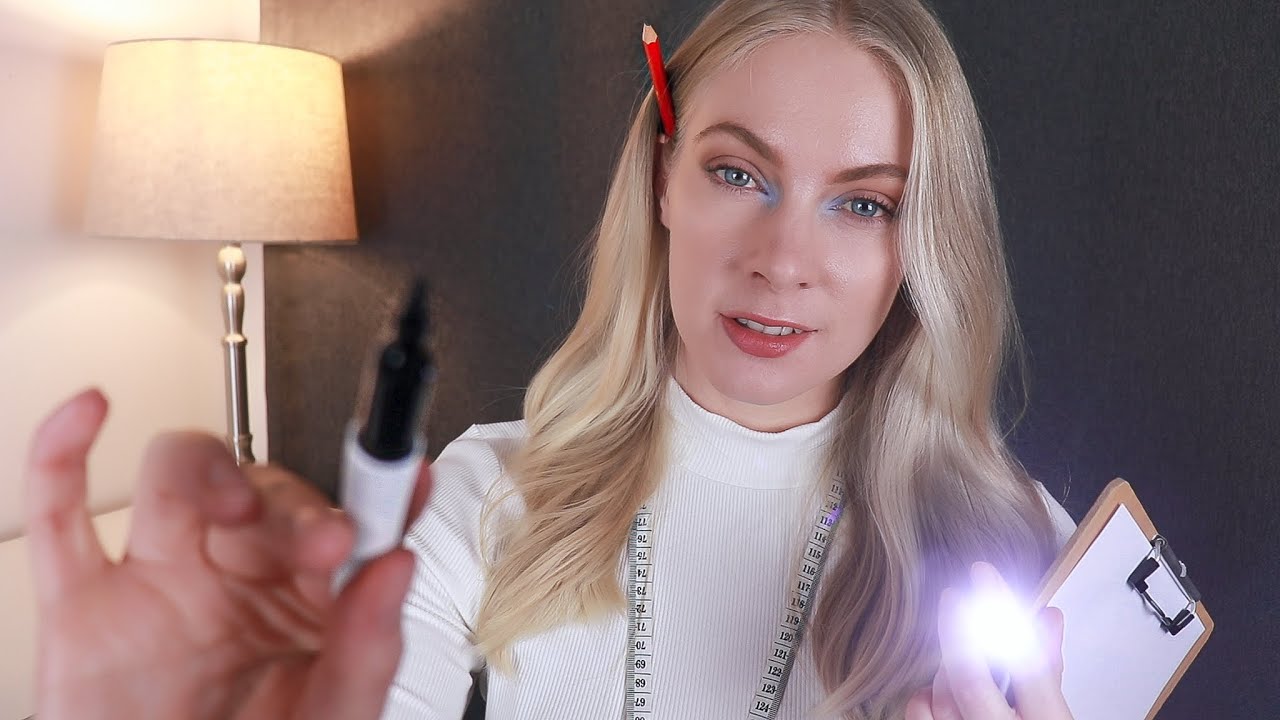 ASMR Giving You A New Identity (Measuring, Touching, Inspecting & Drawing On Your Face) NZ Accent