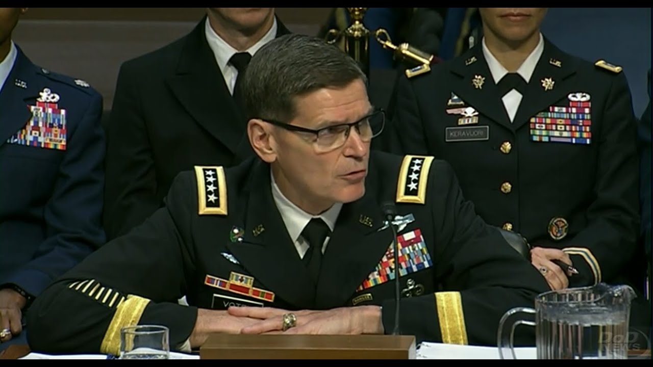 Centcom, Africom Commanders Brief Senators on Budget Request (1/2) 03.13.2018