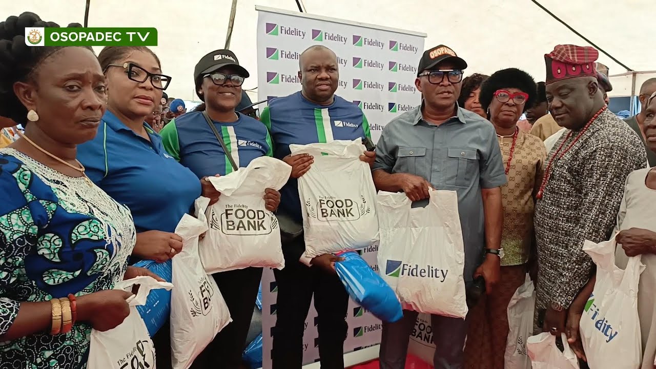 OSOPADEC, FIDELITY BANK PUT SMILES ON FACES OF ILAJE/ESE-ODO INDIGENES