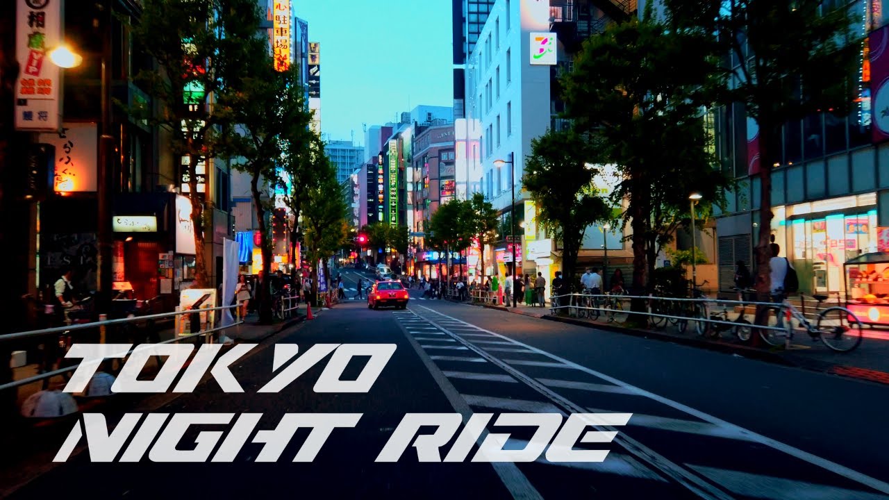 [ 4k ]  Tokyo Night Ride - Ebisu - Shibuya - Shinjuku - 恵比寿 - 渋谷 - 新宿 - DJI Osmo Pocket