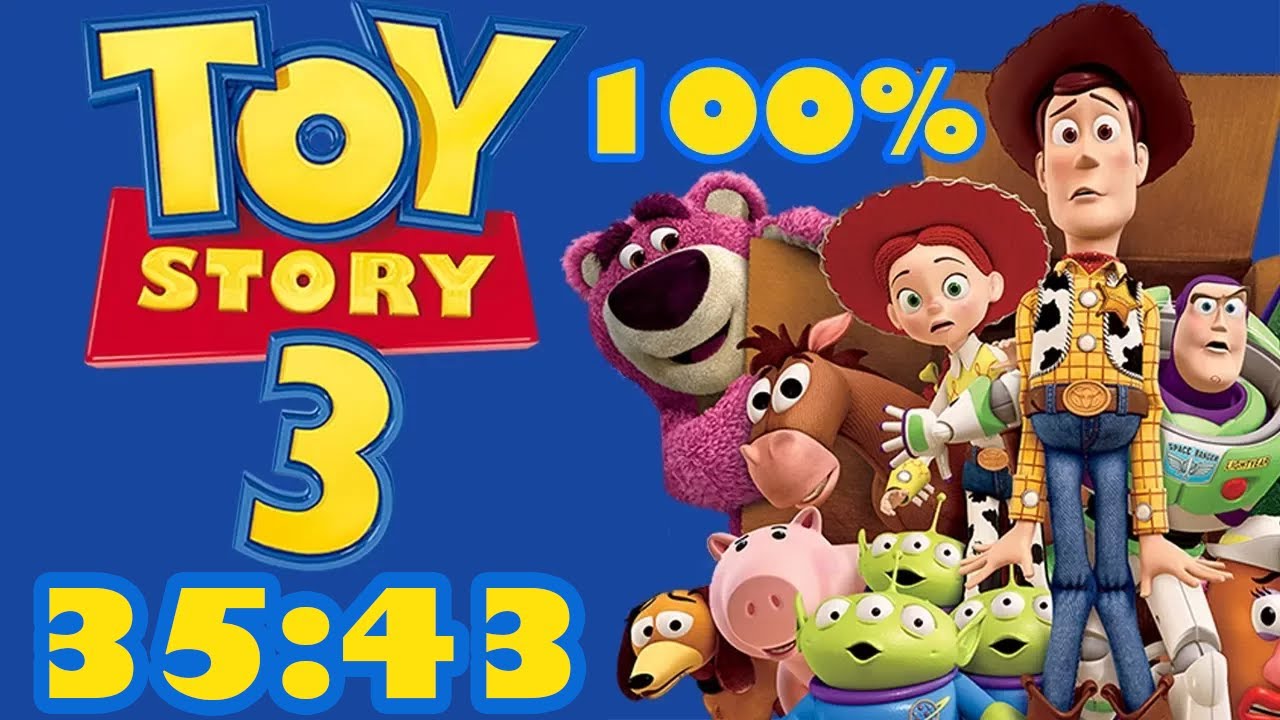 Toy Story 3 Story Mode 100% in 35:43