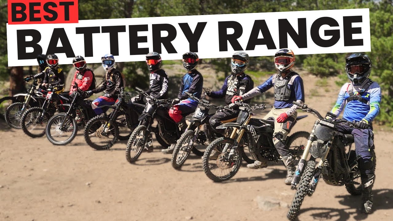 Who Won The Battery Range Test? [2025 Electric Dirt Bike Shootout]