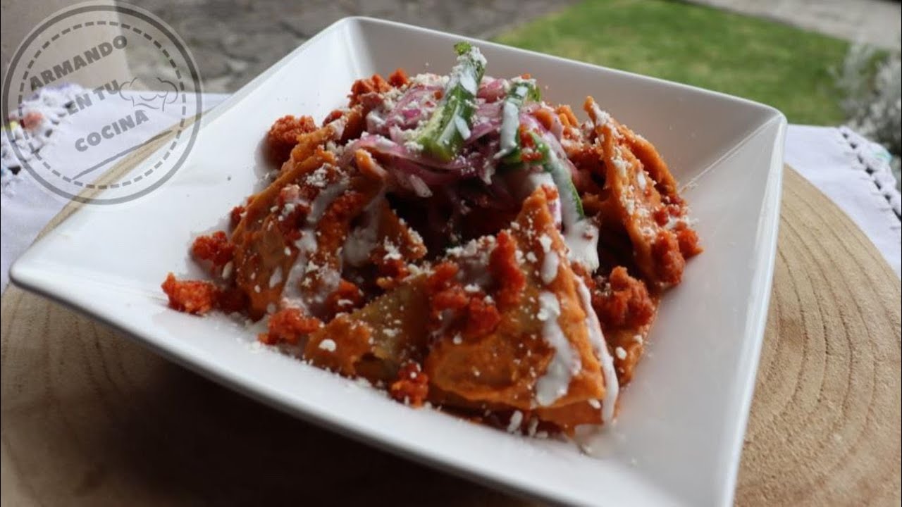 Chilaquiles En Salsa De Frijol / NO Los Vaz A Querer Preparar de Otra Manera
