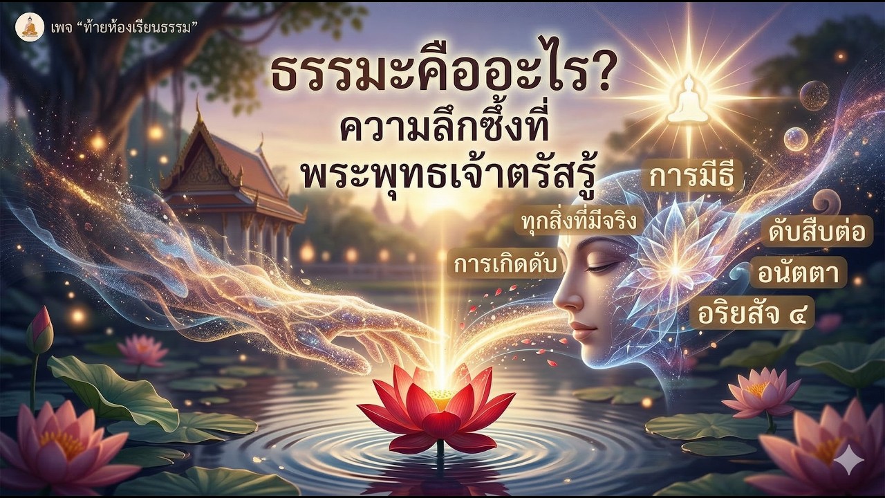 EP016 ธรรมะคืออะไร? ความลึกซึ้งที่พระพุทธเจ้าทรงตรัสรู้