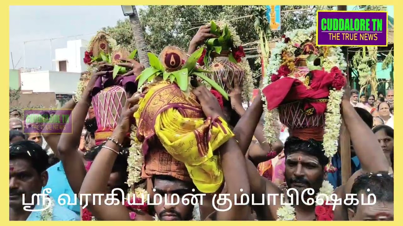 ஸ்ரீ வராகி அம்மனுக்கு கும்பாபிஷேகம் திருப்பதிரிபுலியூர் 
