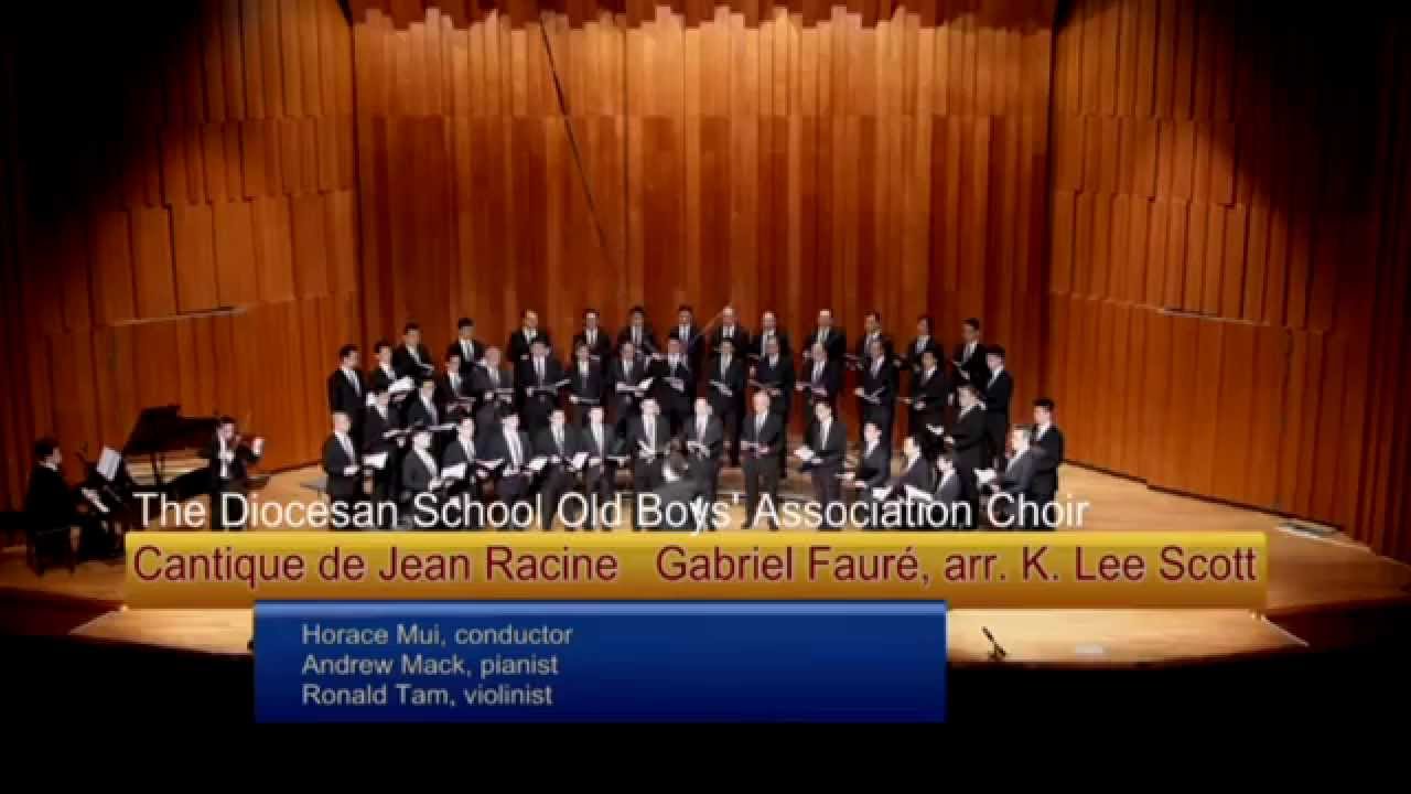 Cantique de Jean Racine (TTBB) -- DSOBA Choir @ DGSingers Concert 2015