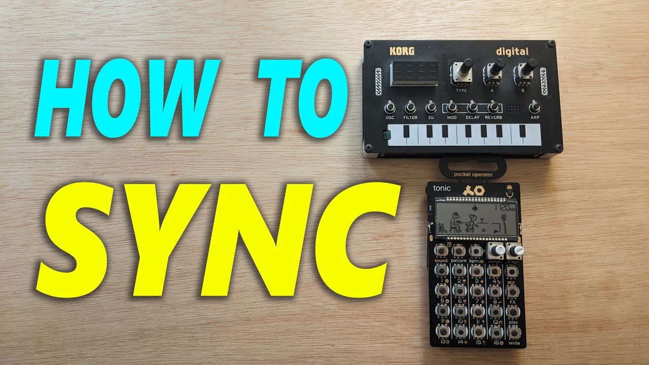 How to Sync NTS-1 with Pocket Operators!