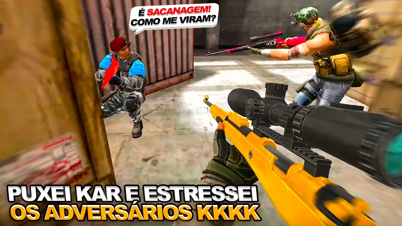 FUI CHAMADO DE XITADO! PUXEI KAR E DEIXEI ELES COM RAIVA! - Point Blank