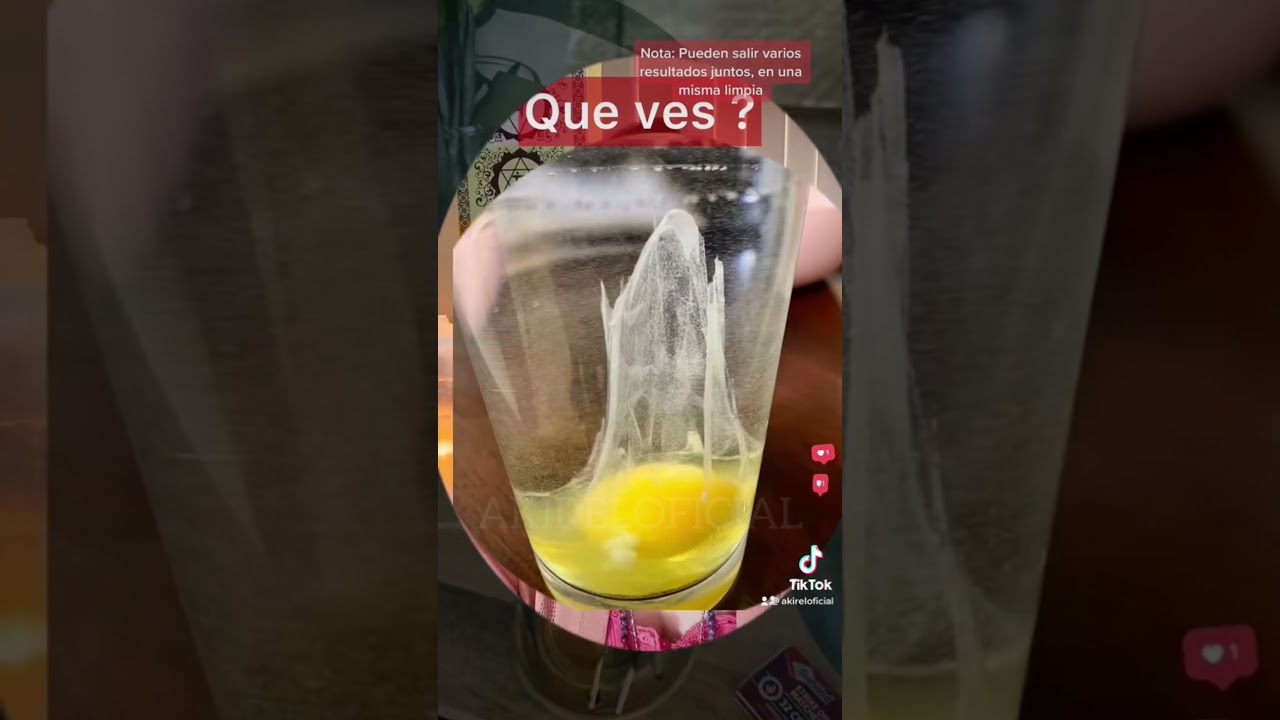Resultados m&aacute;s comunes de la limpia con el huevo #tarot #limpiaenergetica #rituales #magia