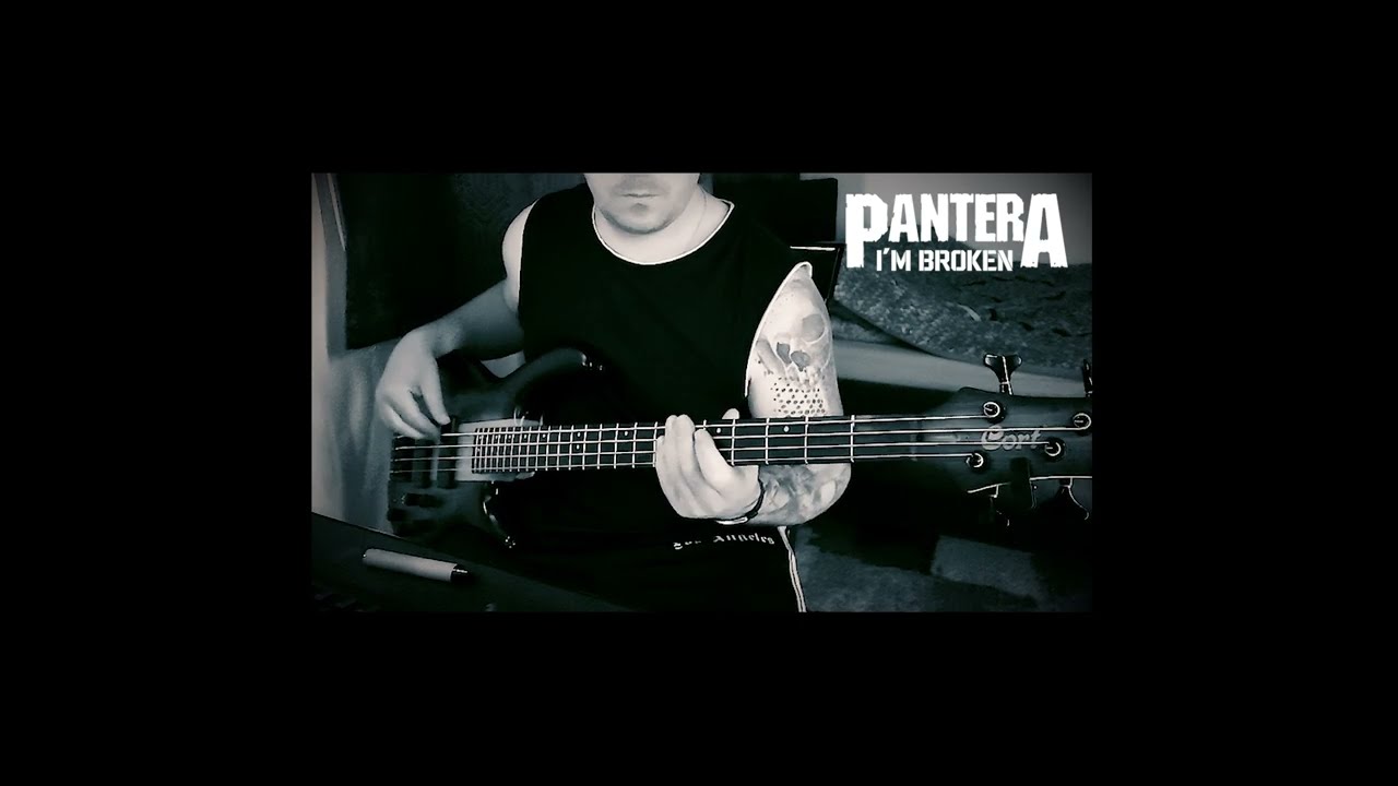Pantera - I'm Broken - Bass Cover