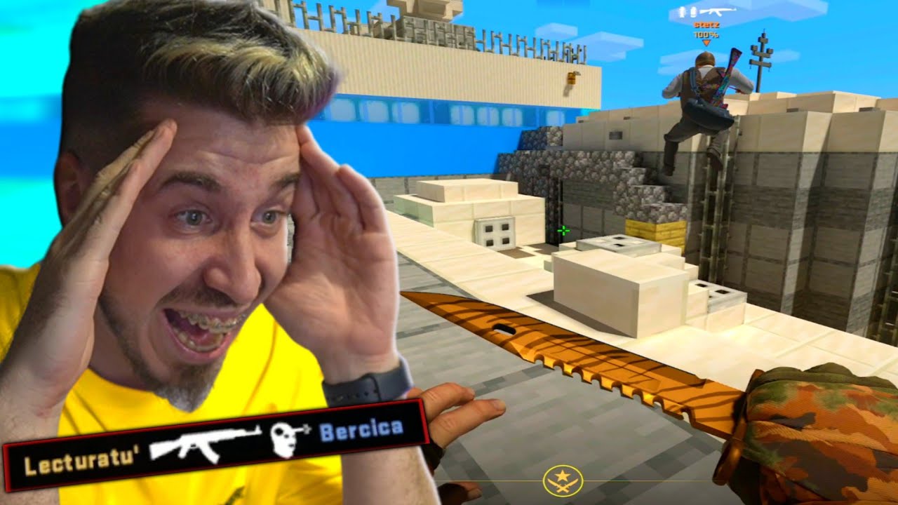 2v2 in CS2 dar ESTE MINECRAFT S-AU CERATAT CATEII
