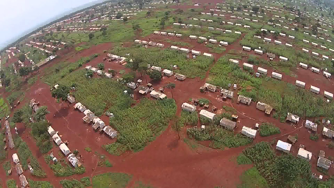 Drone Footage from Nyarugusu Refugee Camp