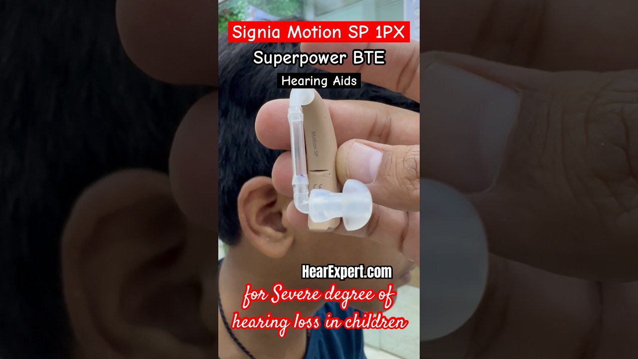 Signia Motion SP 1PX Superpower BTE Hearing aids for severe hearing loss #viral #hearingaids #bhilai