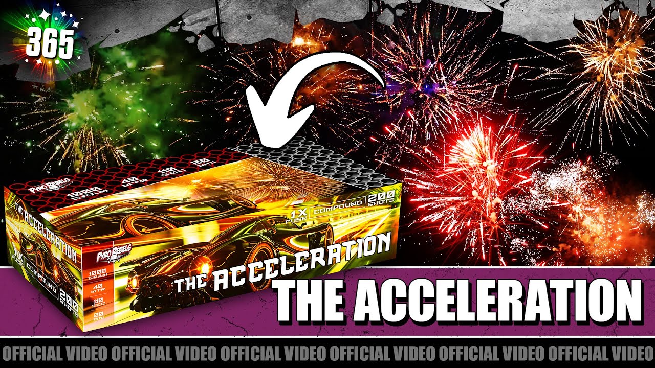 The Acceleration 200 Shots Compound vuurwerk | Vuurwerkmania
