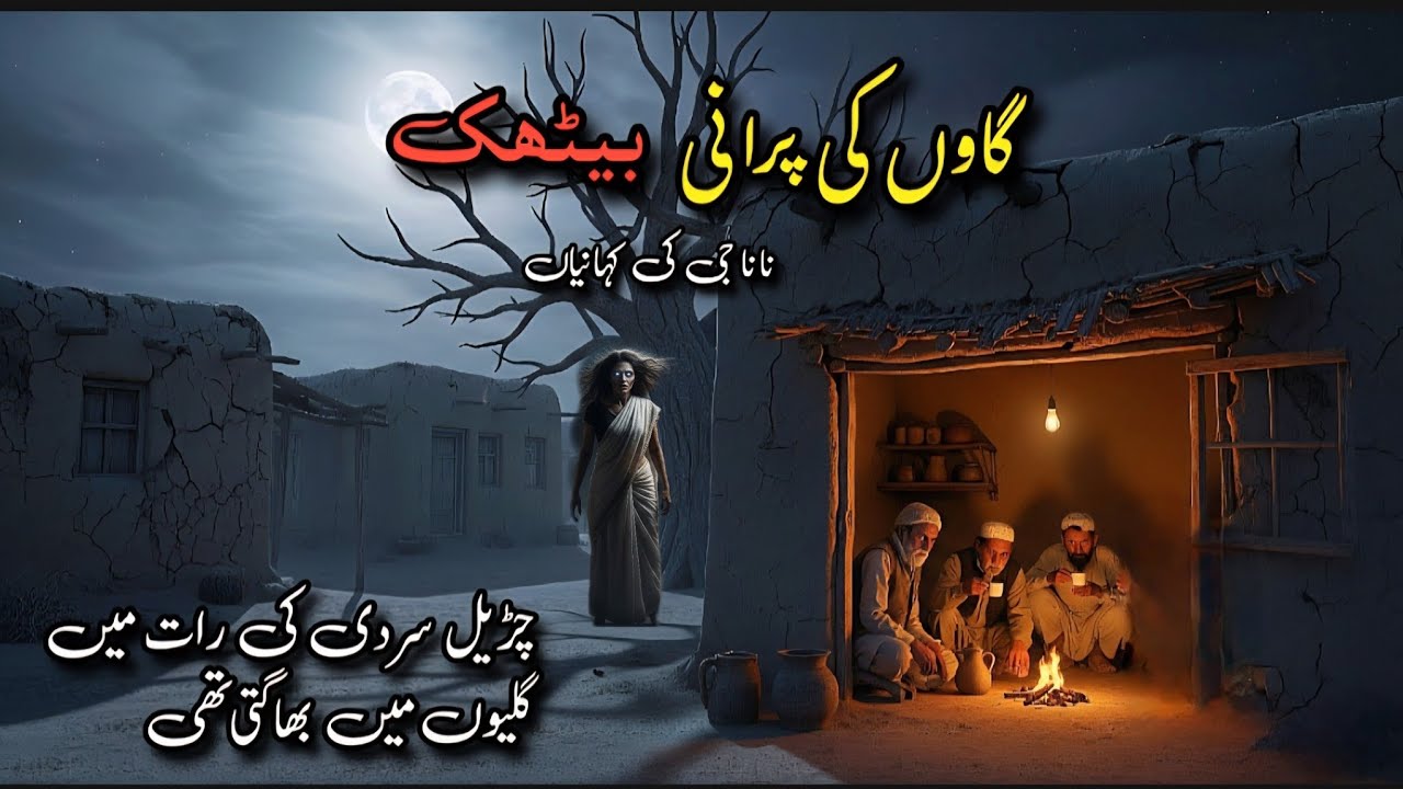 A Terrifying Scary Story Of Haunted Village|Urdu Scary Stories|Chudail Wali Kahani 