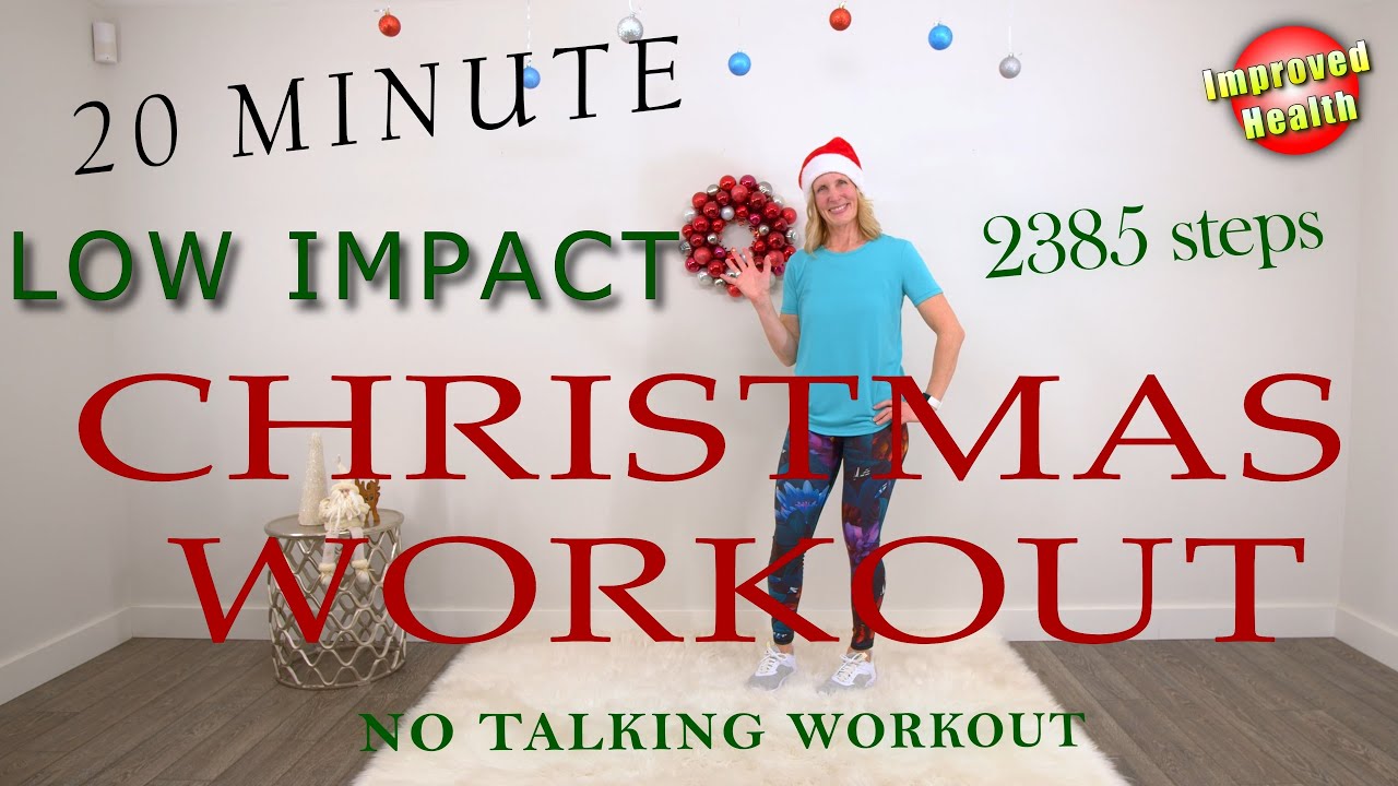 CHRISTMAS WORKOUT | Merry Christmas Everyone! | 🎄No equipment / No talking / Low Impact 🎅