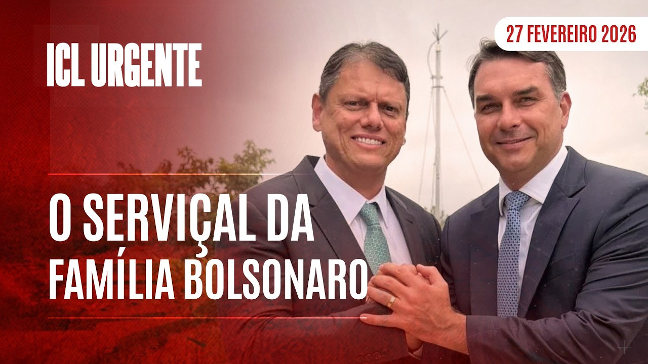 ICL URGENTE  - 27/02/26 - GOVERNADOR RECEBE FLÁVIO E DEVE COORDENAR CAMPANHA DO 01 EM SP