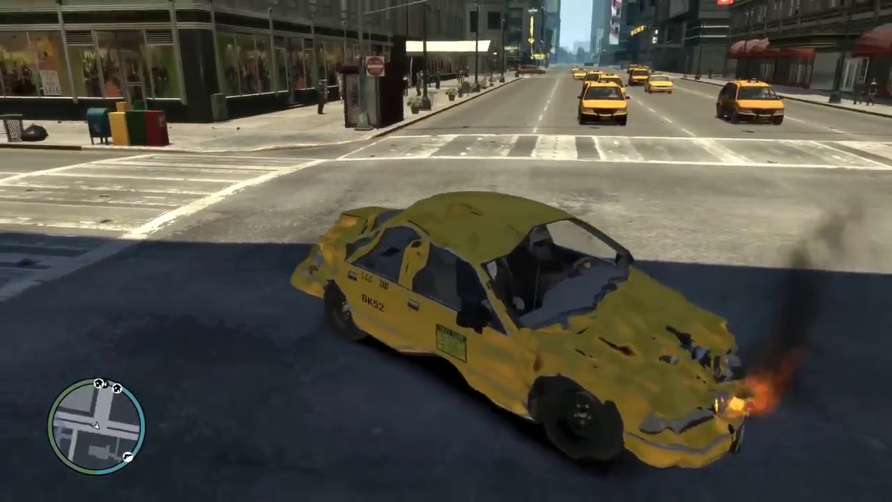 DestructionNation! GTA 4 Crash Testing Real Car Mods #4