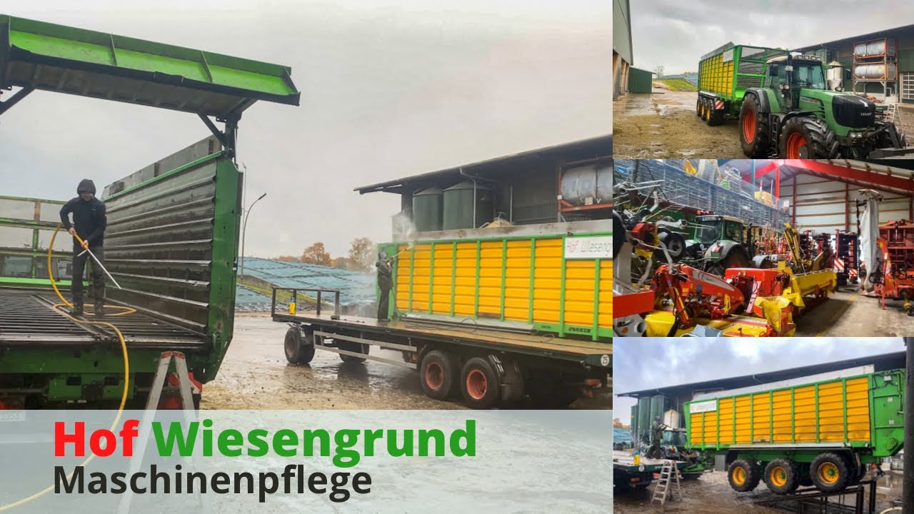 MASCHINENPFLEGE- UND TOUR I So machen wir es! #teamhofwiesengrund