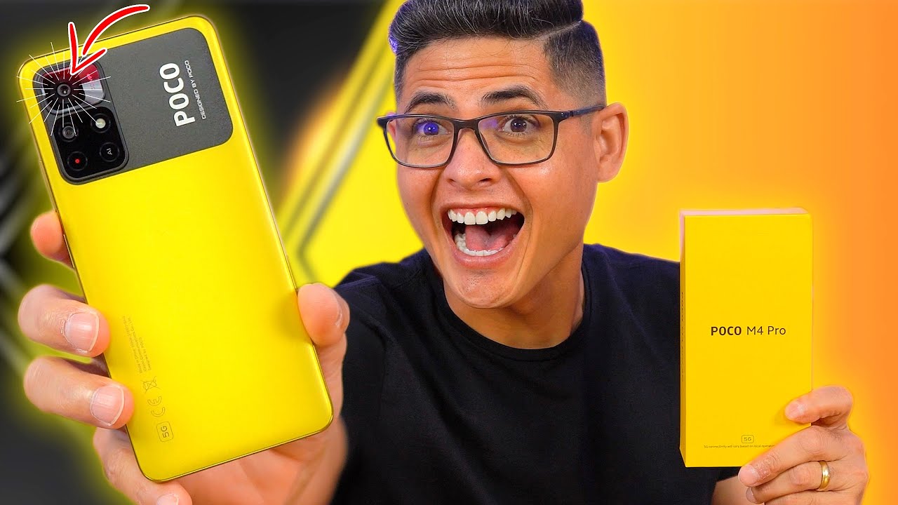 CHEGOU! Xiaomi POCO M4 Pro 5G, olha só esse SMARTPHONE! Unboxing e Impressões