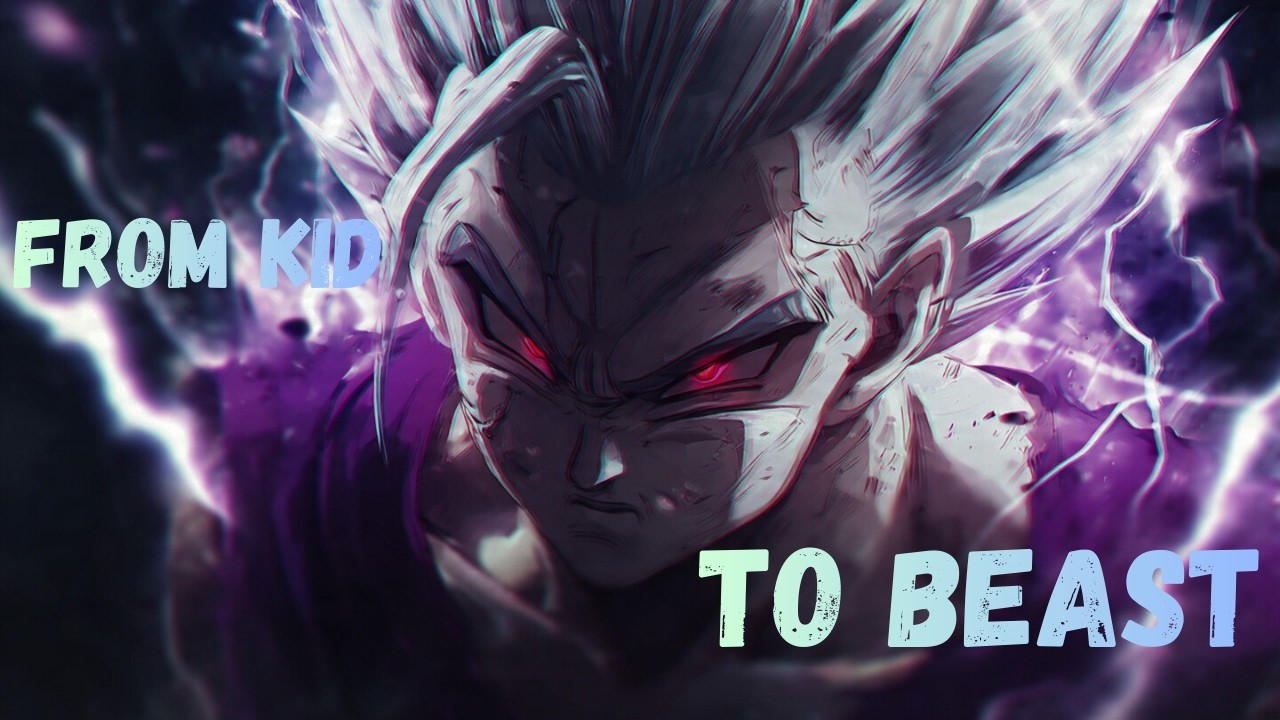 They Thought He Was Just a Kid… Until He Became a Beast | Gohan 4K Hardstyle「AMV」
