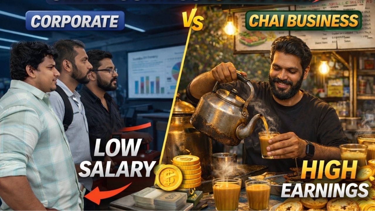 Job Chhodo ya Chai Becho? 💰 Real Earnings Exposed | HSR Vlog