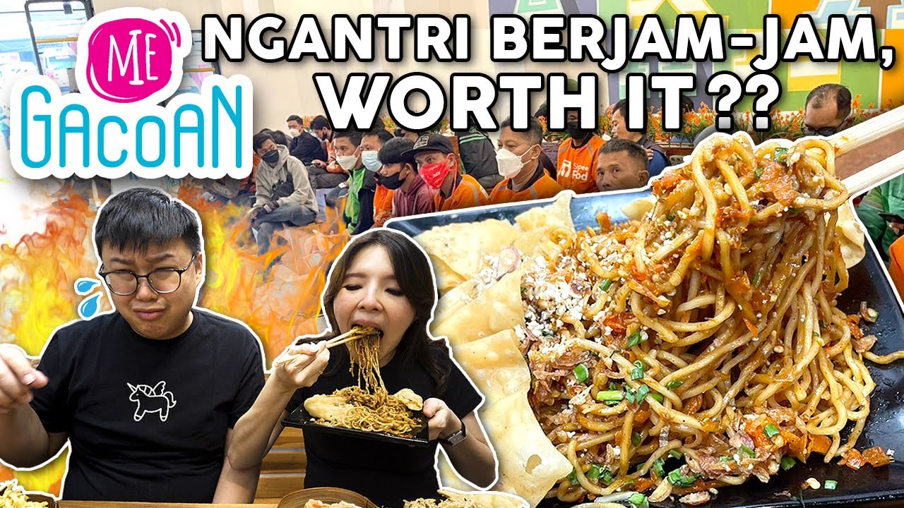SEMUA RELA ANTRI BERJAM-JAM DEMI MAKAN MIE GACOAN !! MURAHNYA GAK MASUK AKAL SIH&hellip;