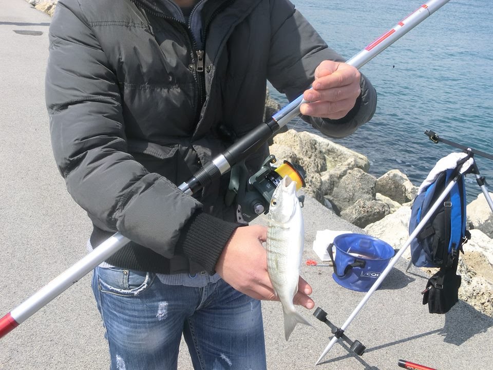 MONTATURA per la pesca a fondo SCORREVOLE