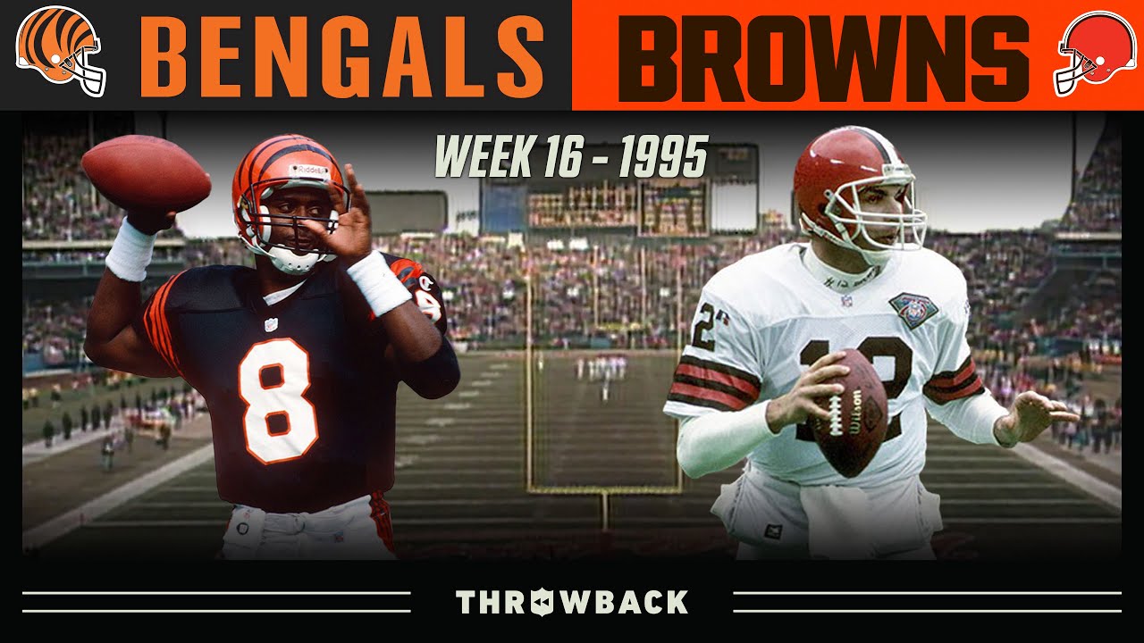 End of an Era in Cleveland! (Bengals vs. Browns 1995, Week 16)