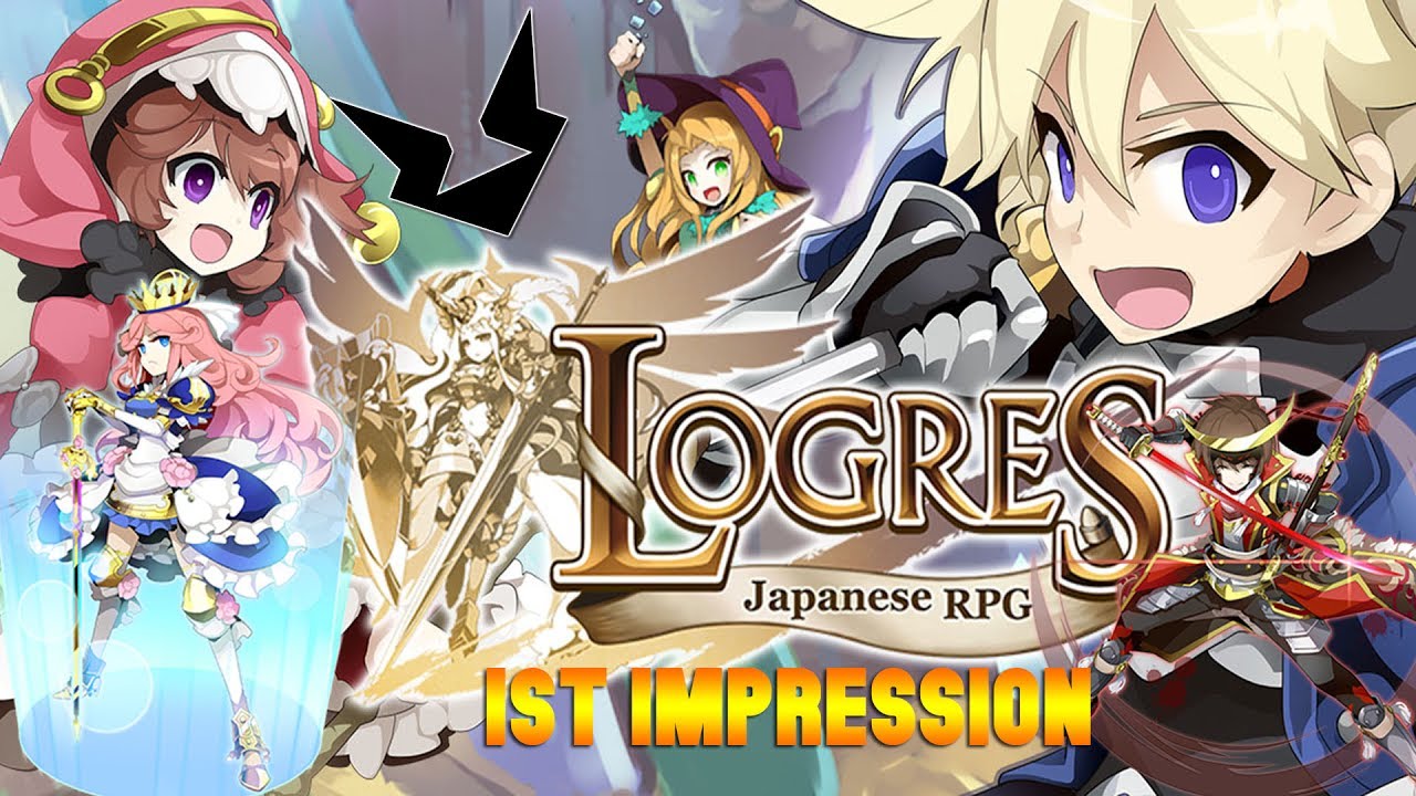 Logres Gameplay | Mobile | Online Japanese RPG