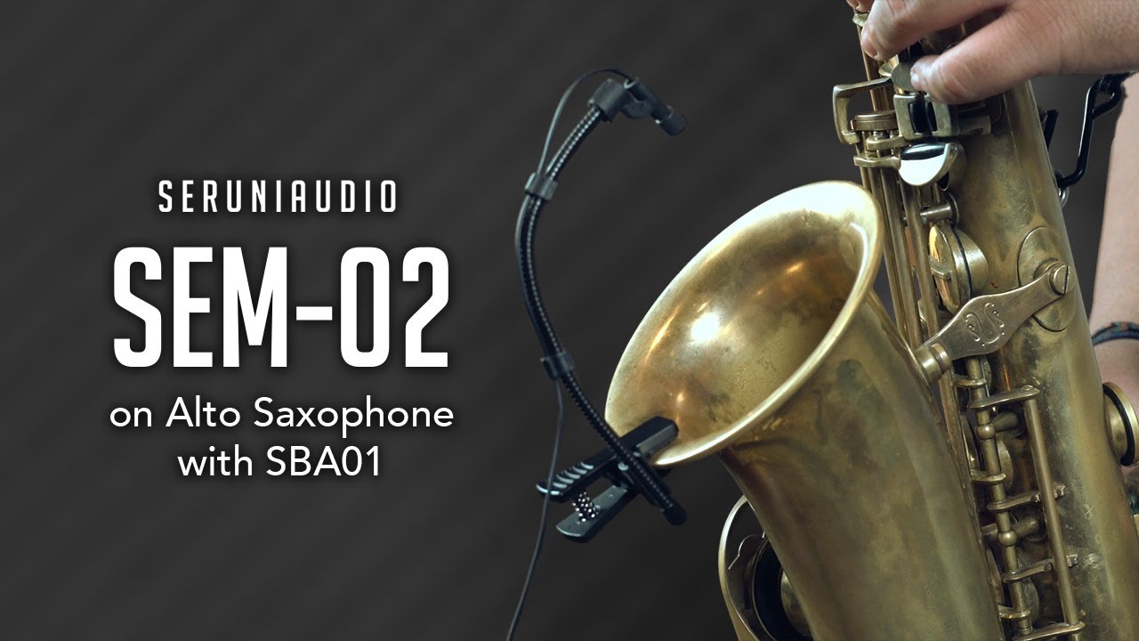How to Mic a Alto Saxophone with SEM-02 | Sound Sample